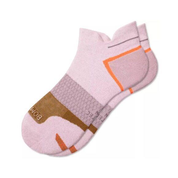 Bombas Accessories - Performance Running Ankle Socks by Bombas/Color: Spanish Rose